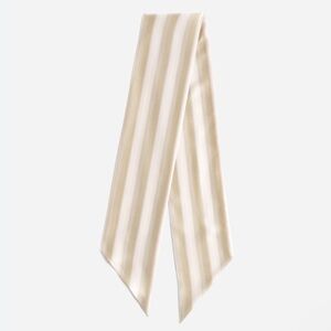 NWT Madewell 100% Silk Twill Tie In Soft Fawn